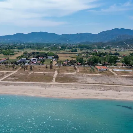 Athos View - Golden Fig Sykia Tatil Evi Paralia Sikias